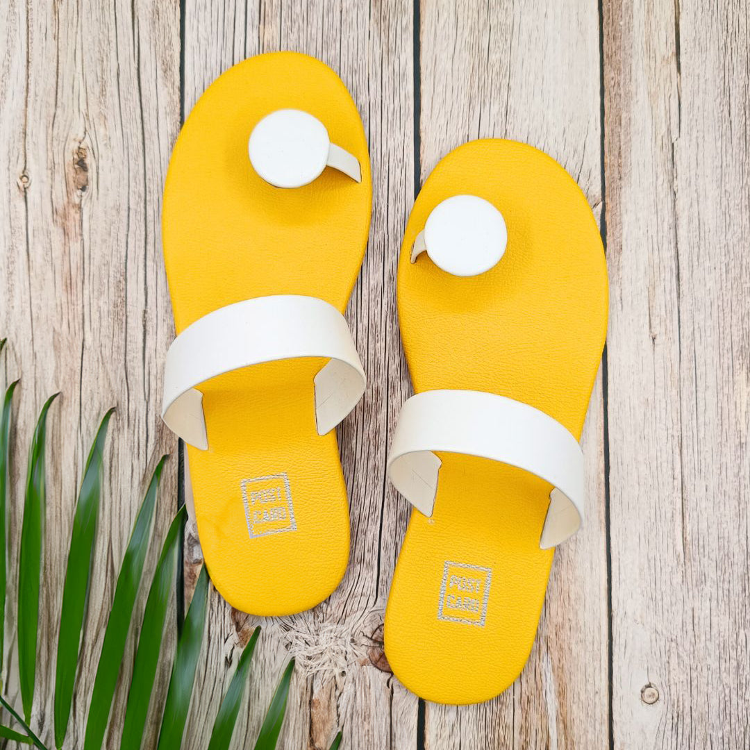 Sunflower Yellow White