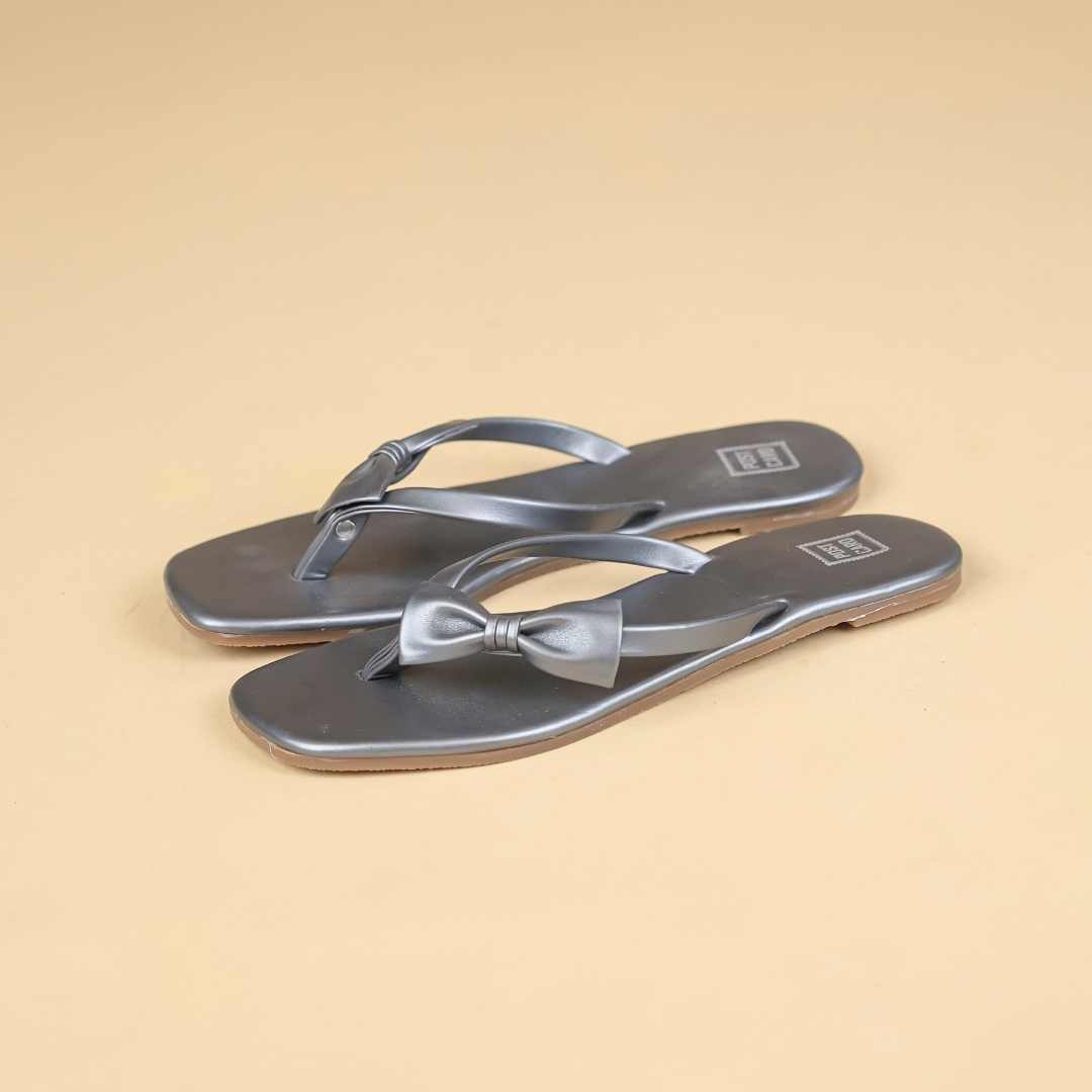 Aurora Flats In  Dark silver