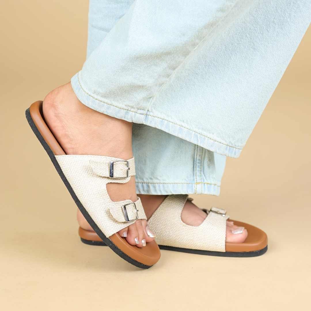 Sage Tan Beige In Flats
