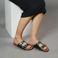 Sage Tan Soft Black