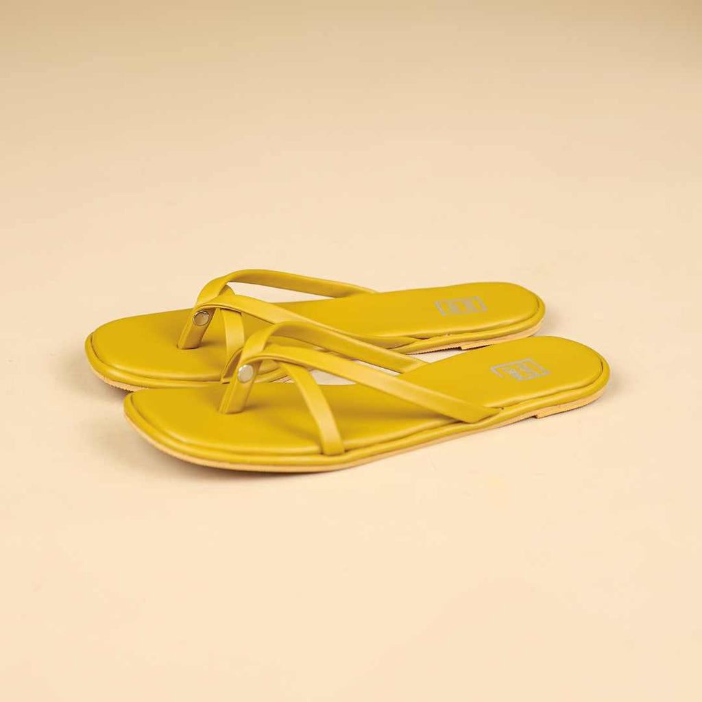 Lena Flats in yellow