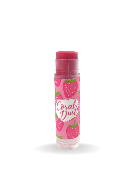 Lip Balm Strawberry - Coral Dust
