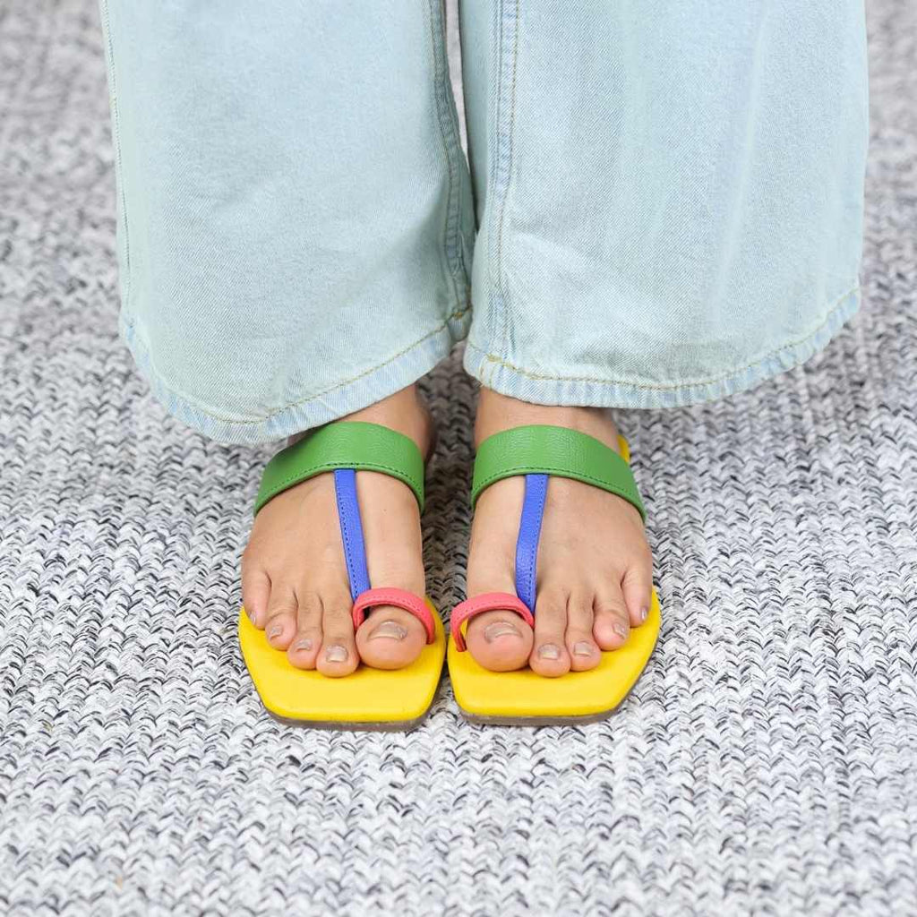 Seoul Flats in  Yellow