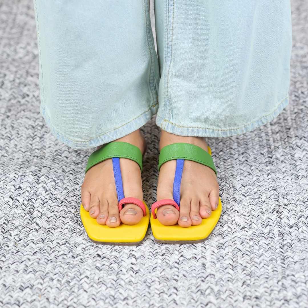 Seoul Flats in  Yellow