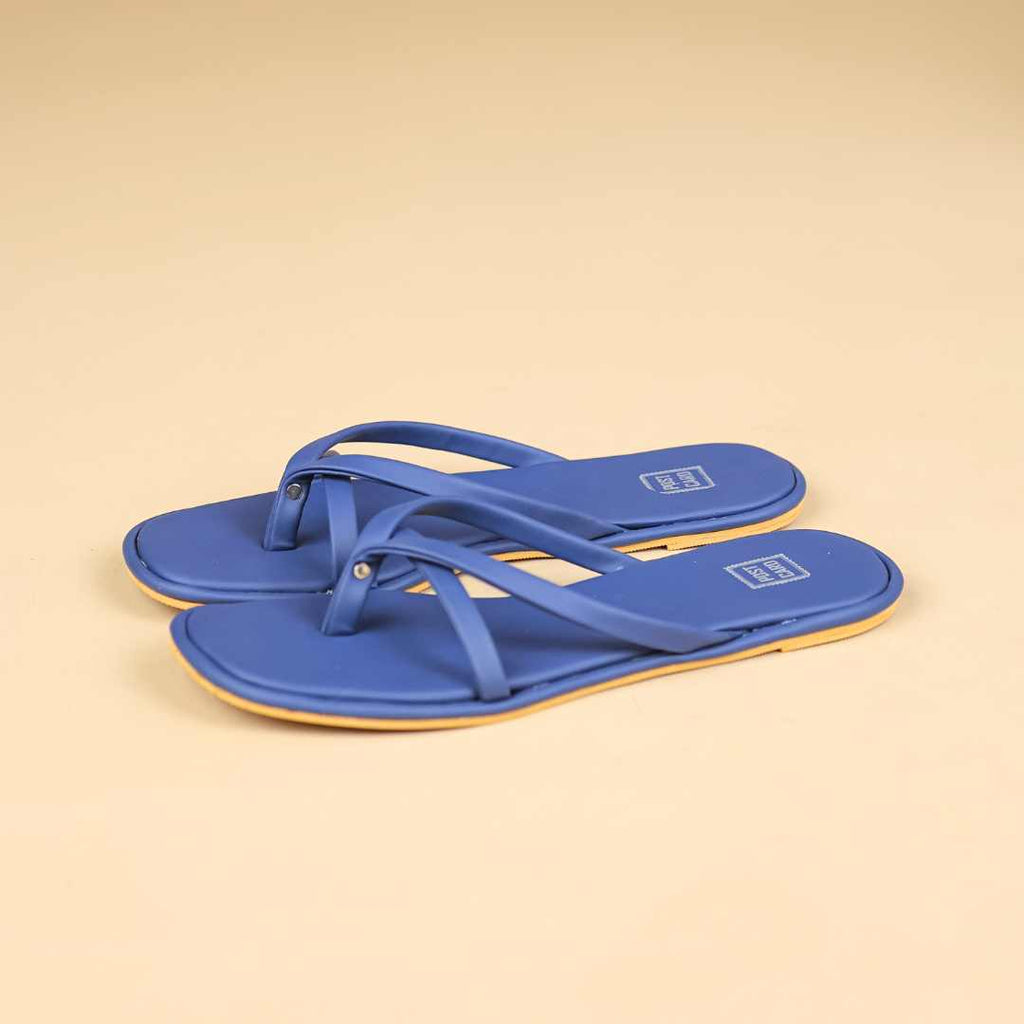 Lena Flats in Blue