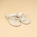 orchid   Flats in offwhite