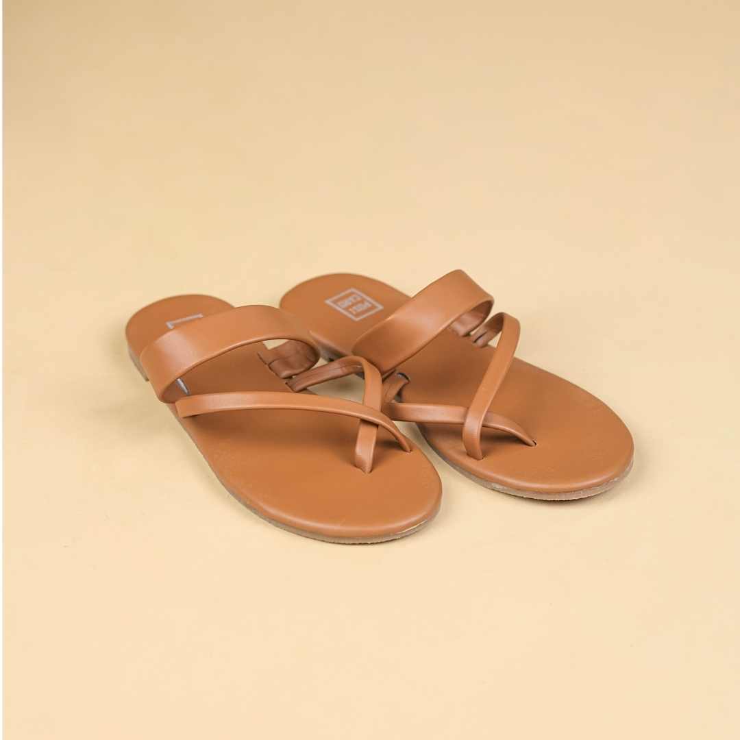 Orchid  Flats in  Soft Tan