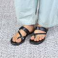 Orchid Flats in Black