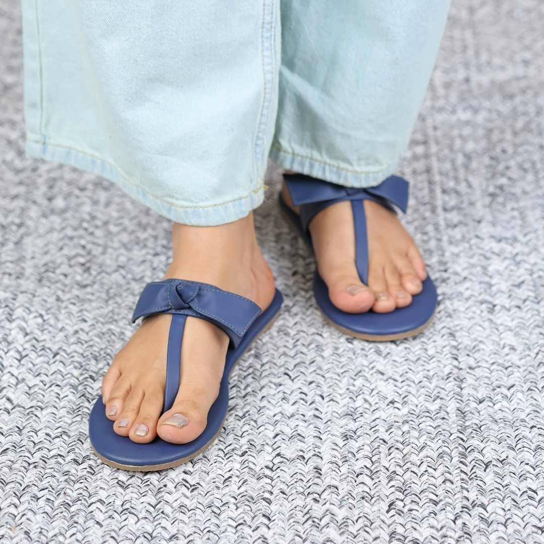 Rhea Flats in Blue
