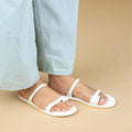 Capri Flats in White