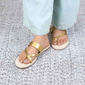 Orchid Flats in Beige LeightGold