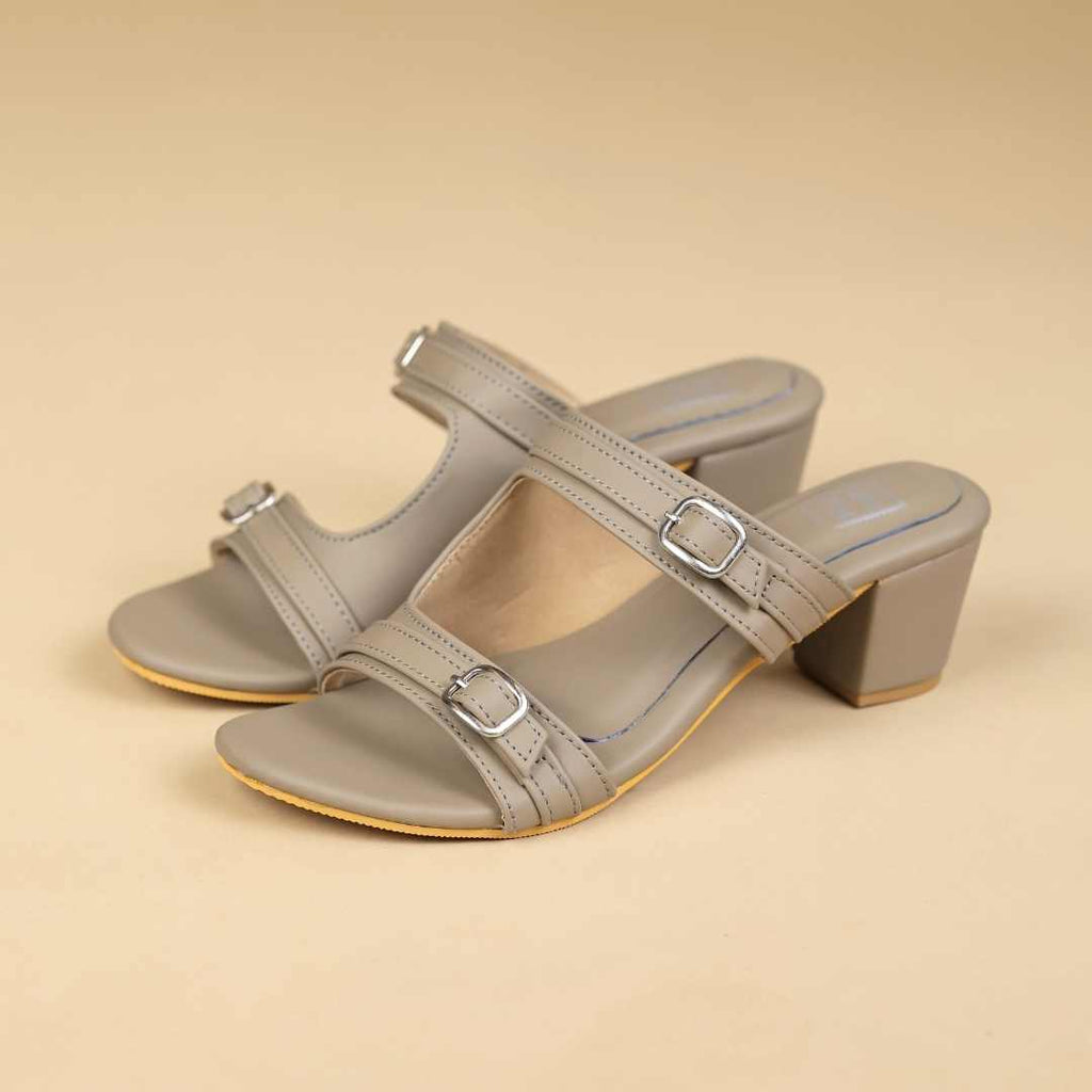 Duet Haven Block Heels in Taupe